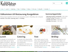 Tablet Screenshot of kungsadran.se